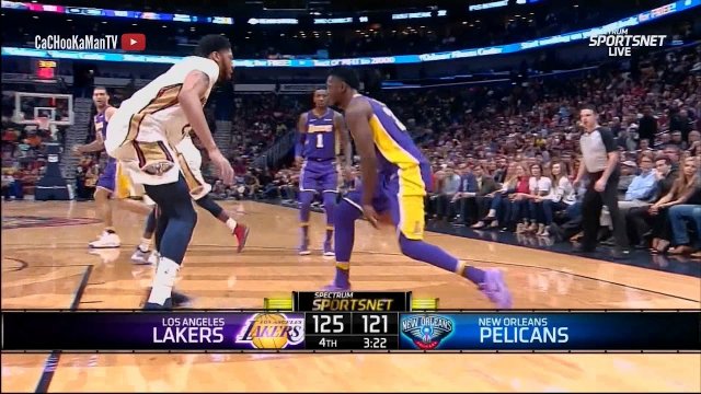 March 22, 2018 - Lakers vs. Pelicans - 4th Quarter Team Highlights