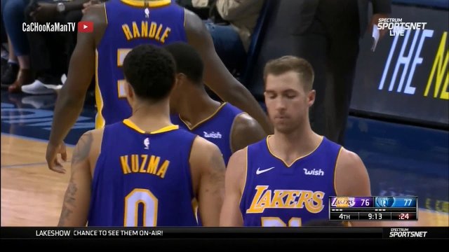 March 24, 2018 - Lakers vs. Grizzlies - 2nd Half Team Highlights