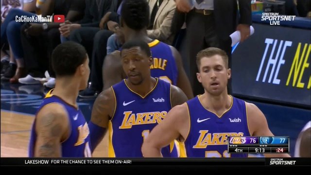 March 24, 2018 - Lakers vs. Grizzlies - Team Highlights