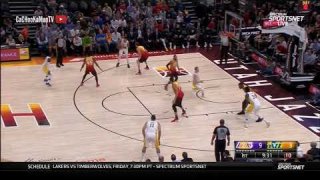 April 3, 2018 - Lakers vs. Jazz - 1st Quarter Team Highlights
