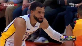 April 3, 2018 - Lakers vs. Jazz - 1st Half Team Highlights