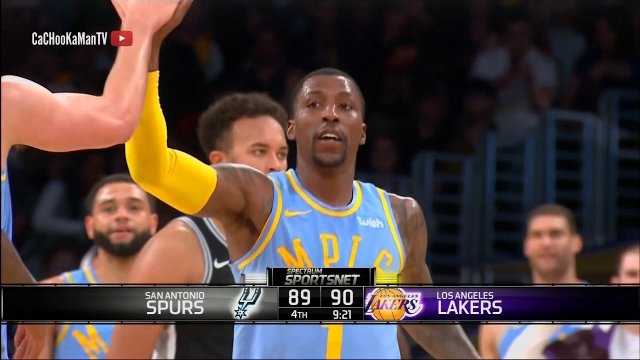 April 4, 2018 - Spurs vs. Lakers - 2nd Half Team Highlights