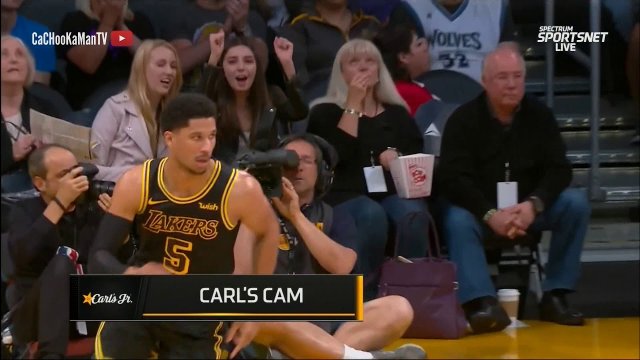 April 6, 2018 - Timberwolves vs. Lakers - 1st Half Team Highlights