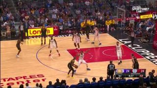 April 11, 2018 - Lakers vs. Clippers - 1st Half Team Highlights