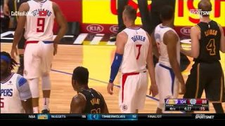 April 11, 2018 - Lakers vs. Clippers - 4th Quarter Team Highlights