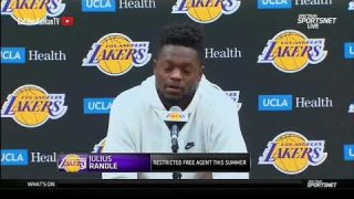 April 12, 2018 - 2017-2018 Exit Interviews - Julius Randle