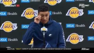 April 12, 2018 - 2017-2018 Exit Interviews - Kyle Kuzma