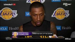 April 12, 2018 - 2017-2018 Exit Interviews - Kentavious Caldwell-Pope