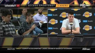 April 12, 2018 - 2017-2018 Exit Interviews - Ivica Zubac