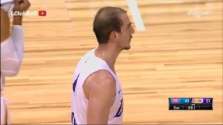 July 15, 2018 - Pistons vs. Lakers - Alex Caruso 4 Point Play