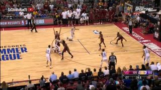 July 16, 2018 - Cavaliers vs. Lakers - 1st Overtime Team Highlights