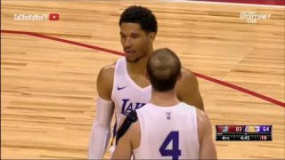 July 17, 2018 - Trail Blazers vs. Lakers - 4th Quarter Team Highlights