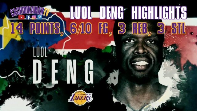August 4, 2018 - NBA Africa Game 2018 - Luol Deng Highlights