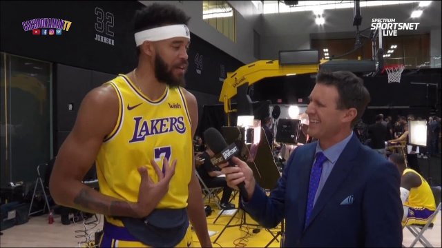 September 24, 2018 - 2018 Lakers Media Day - JaVale McGee Interview