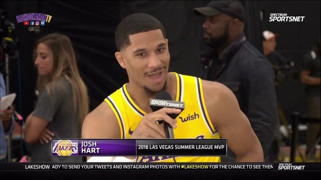 September 24, 2018 - 2018 Lakers Media Day - Josh Hart Interview