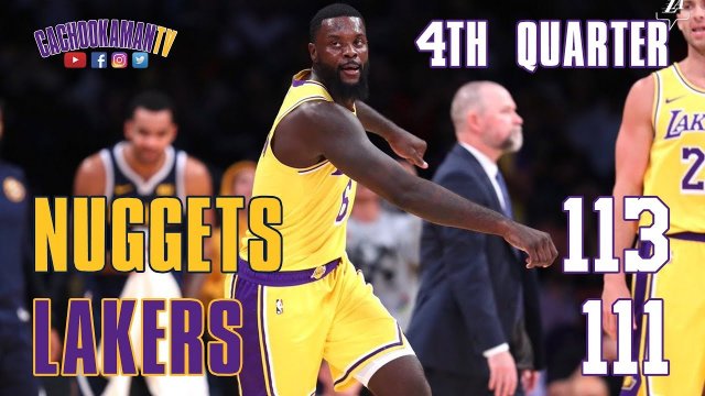 4th Quarter Team Highlights - Nuggets vs. Lakers - October 2, 2018