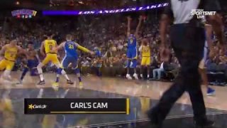 LeBron James Alleyoop To Lonzo Ball (LeBronZo) - Warriors vs. Lakers - October 10, 2018