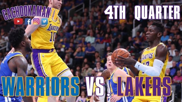 4th Quarter Team Highlights - Warriors vs. Lakers - October 12, 2018