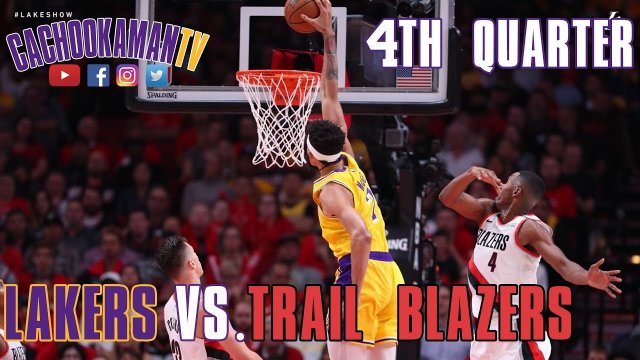 4th Quarter Team Highlights - Lakers vs. Trail Blazers - October 18, 2018