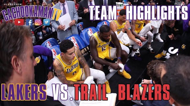 Team Highlights - Lakers vs. Trail Blazers - October 18, 2018