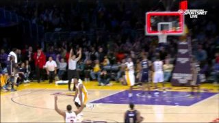 January 4, 2015 - Pacers vs. Lakers - Nick Young Buzzer Beating Three To End The 1st Half