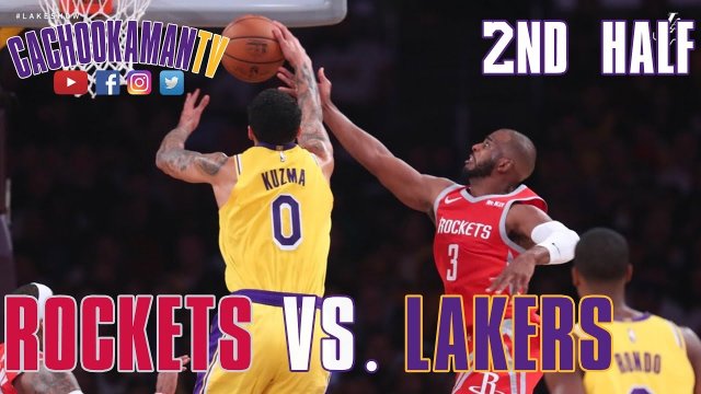 2nd Half Team Highlights - Rockets vs. Lakers - October 20, 2018