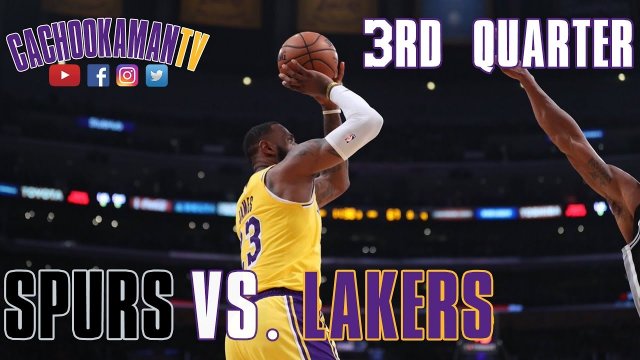 3rd Quarter Team Highlights - Spurs vs. Lakers - October 22, 2018