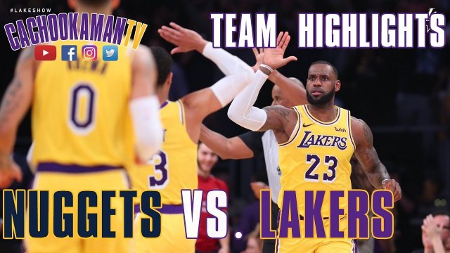Team Highlights - Nuggets vs. Lakers - October 25, 2018