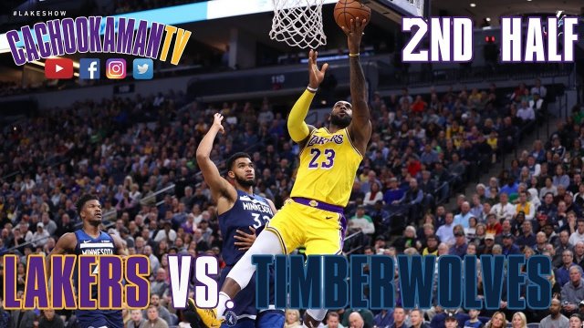 2nd Half Team Highlights - Lakers vs. Timberwolves - October 29, 2018