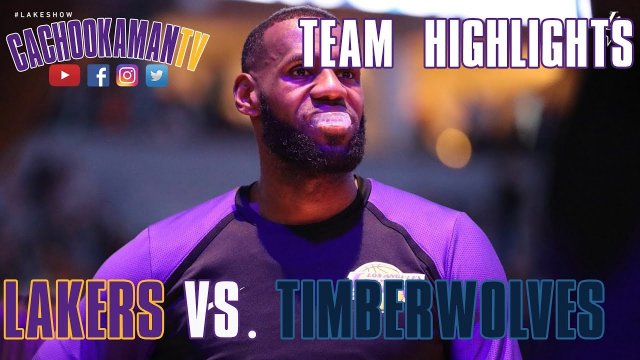 Team Highlights - Lakers vs. Timberwolves - October 29, 2018