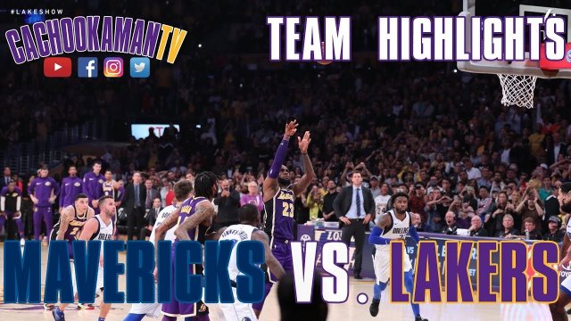 Team Highlights - Mavericks vs. Lakers - October 31, 2018
