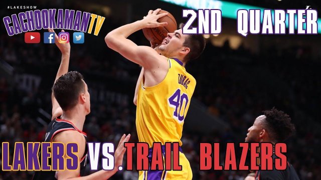 2nd Quarter Team Highlights - Lakers vs. Trail Blazers - November 3, 2018