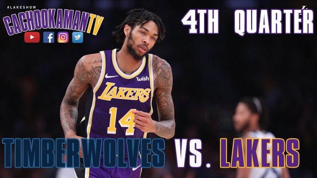 4th Quarter Team Highlights - Timberwolves vs. Lakers - November 7, 2018