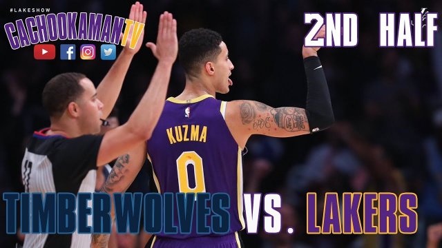 2nd Half Team Highlights - Timberwolves vs. Lakers - November 7, 2018