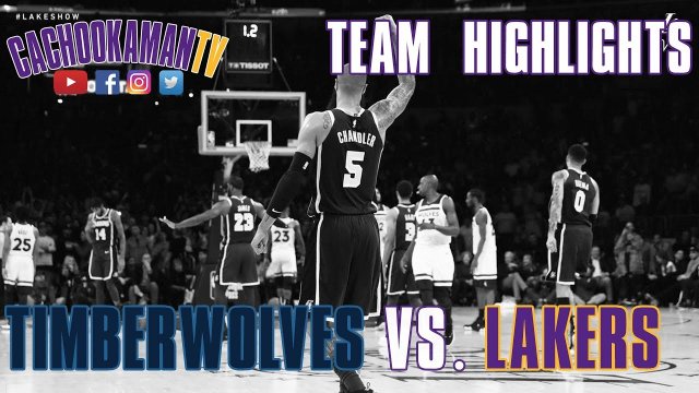 Team Highlights - Timberwolves vs. Lakers - November 7, 2018