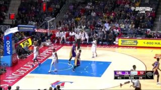 January 7, 2015 - Lakers vs. Clippers - Nick Young Alleyoop To Jordan Clarkson