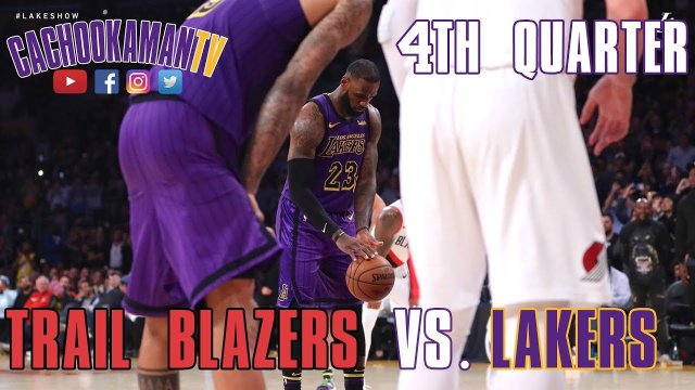4th Quarter Team Highlights - Trail Blazers vs. Lakers - November 14, 2018