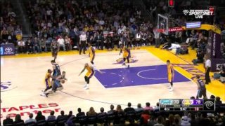 January 9, 2015 - Magic vs. Lakers - Tarik Black Highlights