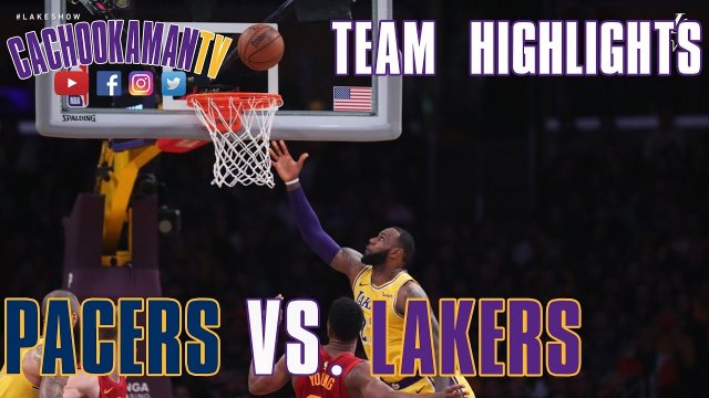 Team Highlights - Pacers vs. Lakers - November 29, 2018