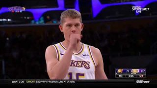 Moritz Wagner's First Points In The NBA - Suns vs. Lakers - December 2, 2018