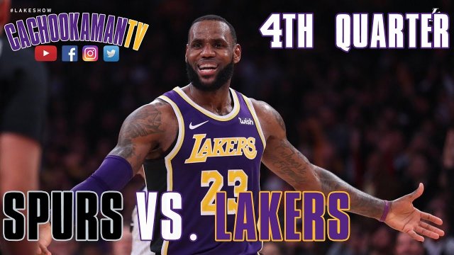 4th Quarter Team Highlights - Spurs vs. Lakers - December 5, 2018