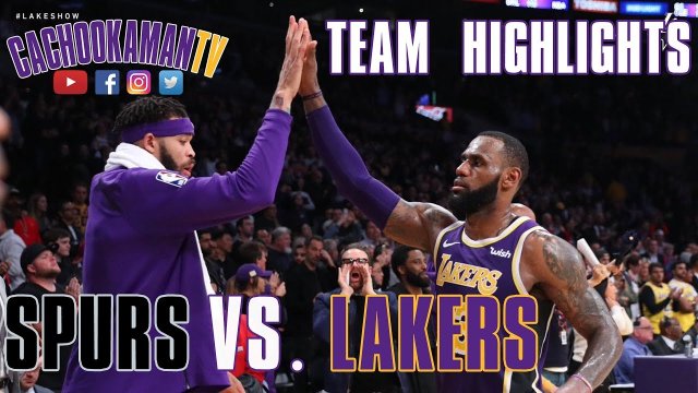 Team Highlights - Spurs vs. Lakers - December 5, 2018