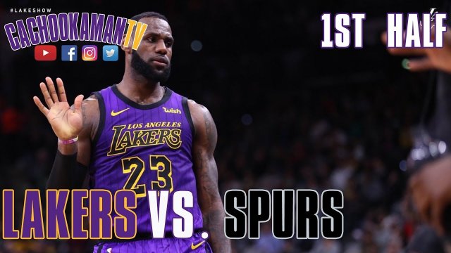 1st Half Team Highlights - Lakers vs. Spurs - December 7, 2018