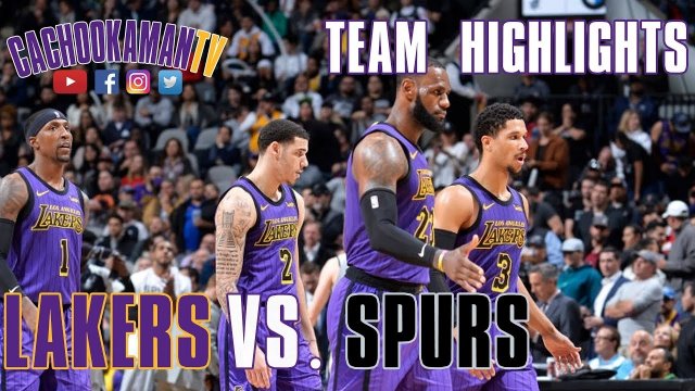 Team Highlights - Lakers vs. Spurs - December 7, 2018