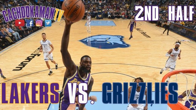 2nd Half Team Highlights - Lakers vs. Grizzlies - December 8, 2018