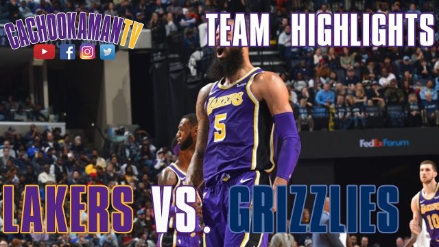 Team Highlights - Lakers vs. Grizzlies - December 8, 2018