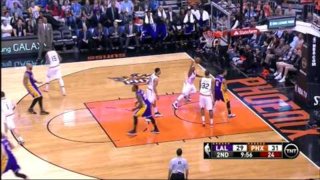 January 19, 2015 - Lakers vs. Suns - Jordan Clarkson Putback Dunk