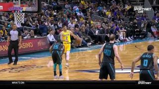 Lonzo Ball Driving Dunk - Lakers vs. Hornets - December 15, 2018