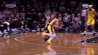 Kyle Kuzma Driving Dunk - Lakers vs. Nets - December 18, 2018