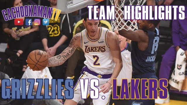 Team Highlights - Grizzlies vs. Lakers - December 23, 2018